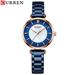 Women's Elegant Small Dial Watch With Shell-Inspired Face, Waterproof Quartz Wristwatch For Business & Casual Wear Business Watch_voghion.com