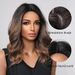 Synthetic Clip-in New Wig Women's Brown Middle Parted Short Curly Full Head Wig_voghion.com