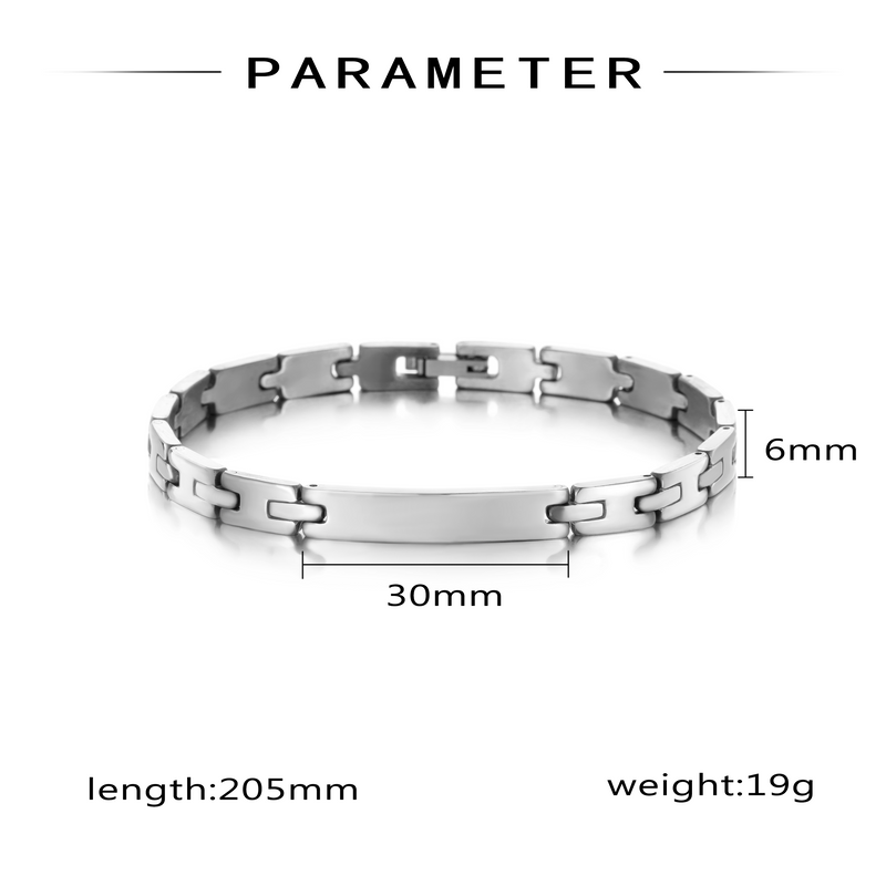 Casual Simple Style Solid Color 304 Stainless Steel Bracelets In Bulk_voghion.com