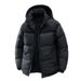 Removable Hooded Padded Jacket Men's And Women's Padded Jacket Loose Thickened Padded Jacket_voghion.com