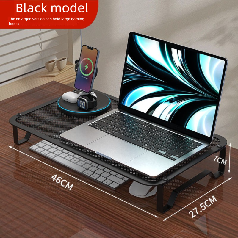 Cooling Heightening Computer Keyboard Rack Dormitory Artifact Gaming Laptop Storage Stand_voghion.com