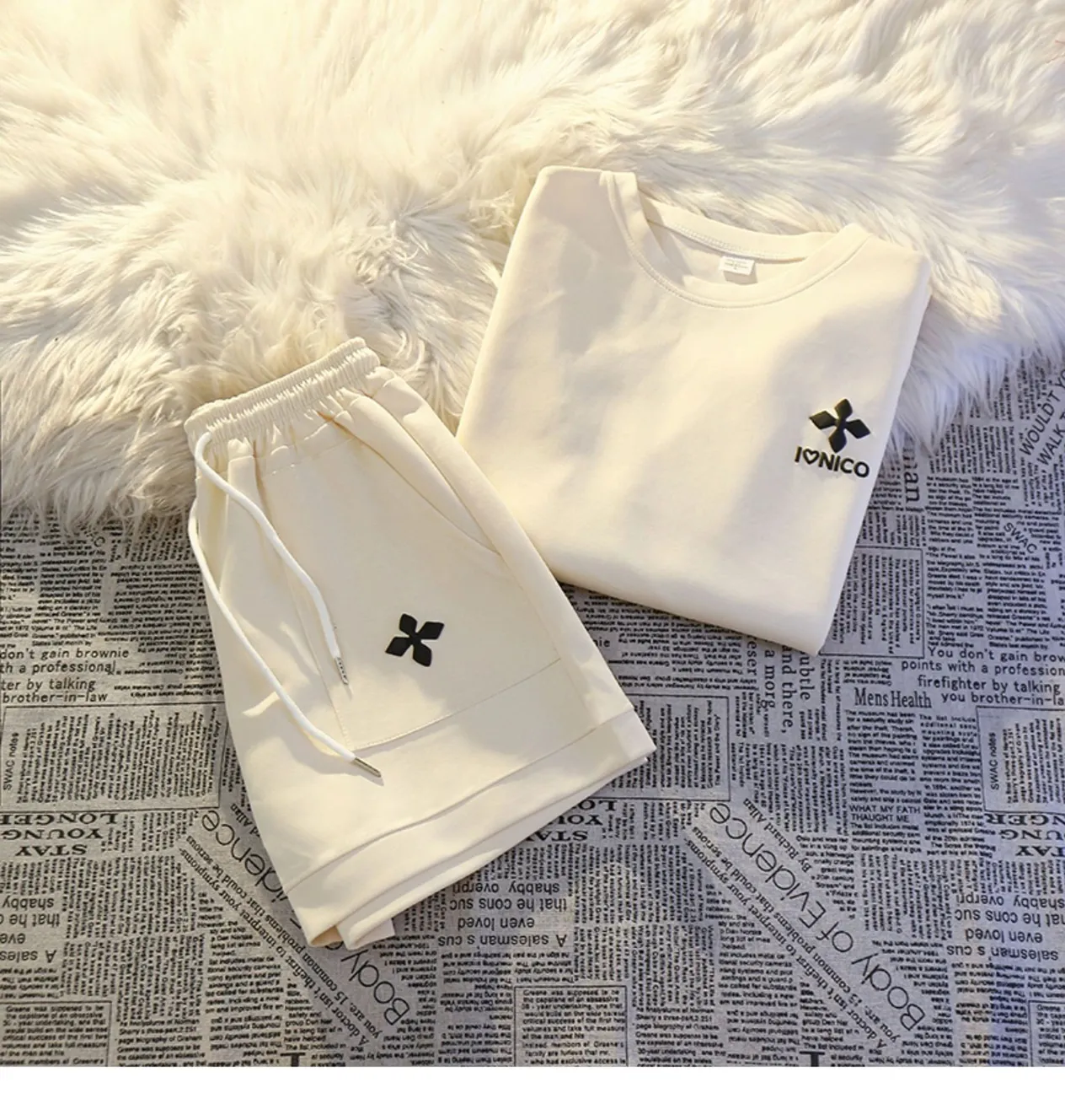 Women's Clothing Casual Sports Suits For Women Summer Thin Summer Running Fashionable Short Sleeved Two Piece Suit_voghion.com