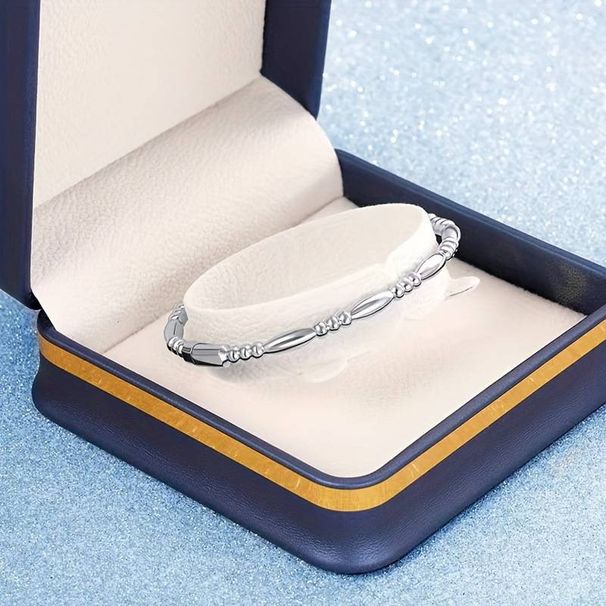 Titanium bracelet 1 pc Simple and fashionable Youth Work Wear_voghion.com