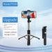 Adjustable Bluetooth Selfie Stick Tripod With Ring Light – Portable Phone Stand For Live Streaming, Vlogging & Perfect Group Shots_voghion.com