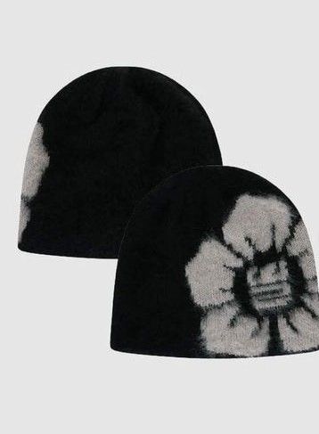 Cappelli da donna, cappelli caldi lavorati a maglia, autunno e inverno, in jacquard, per uomo e donna, stile retrò, stile street, con piccolo pullover._voghion.com