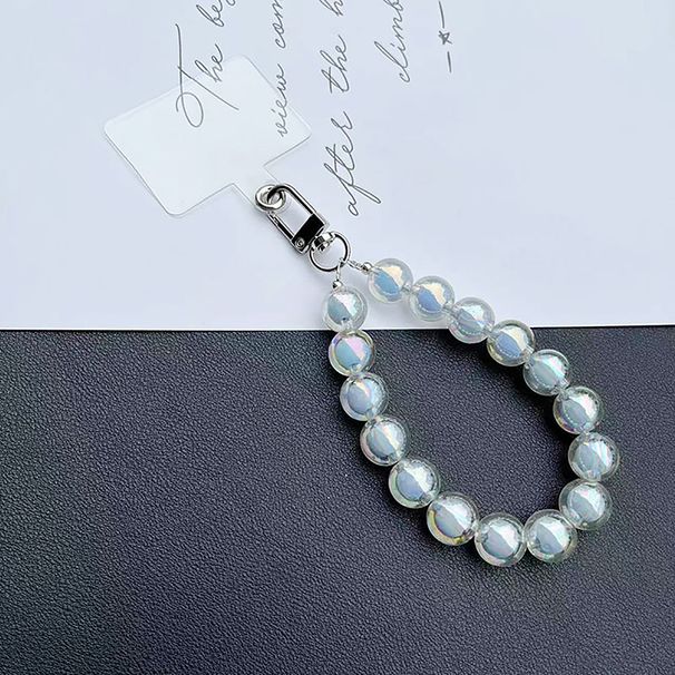 Rövid gyöngy nyakpánt, divatos strassz medál, mobiltelefon nyakpánt, kézzel szőtt csuklópánt, hátlap, elvesztődés elleni nyakpánt_voghion.com