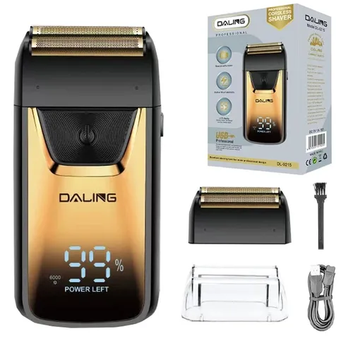 Rechargeable Hair Shaver For Men Beard Electric Razor Wet Dry Bald Head Shaving hine With Extra Mesh_voghion.com