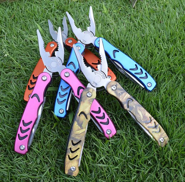 15-funktion Überleben Multi-Funktionale Camping Outdoor-Tool Klapp Zange Tragbare Schraubstock_voghion.com