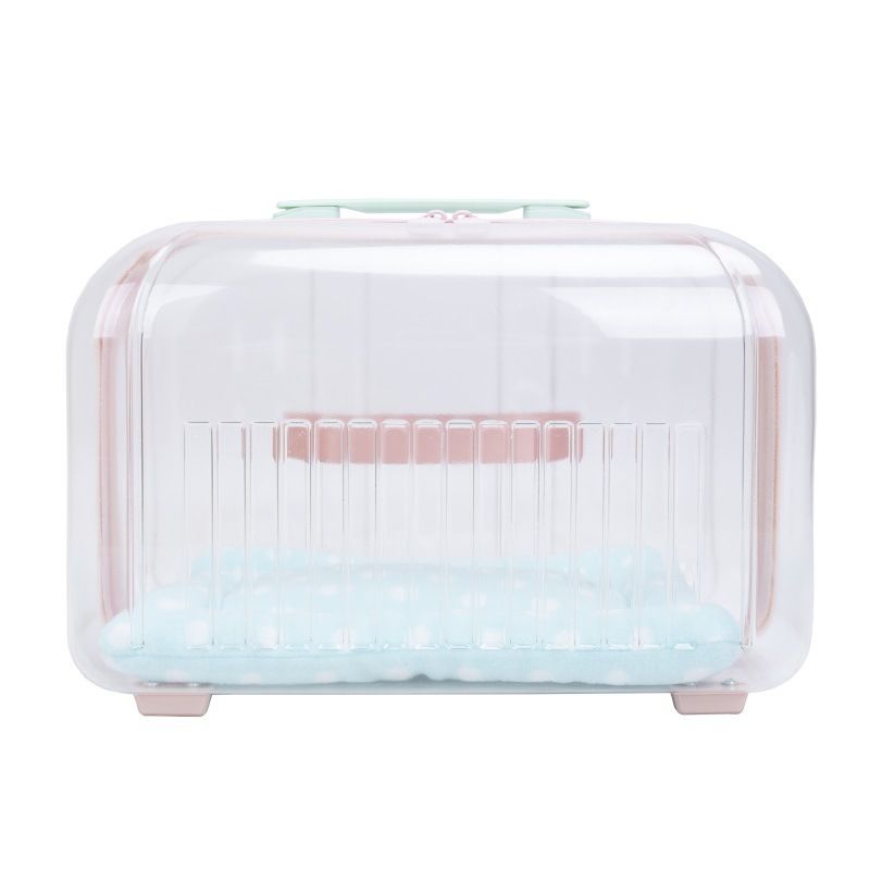 305306 Pet Trolley Case Collection Portable Car-mounted Double-layer Transparent Breathable Space Capsule Travel_voghion.com