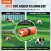 W PCS Agility Equipment Upgrade Set Tunnel Training 5 Ostacoli per cani estesi_voghion.com