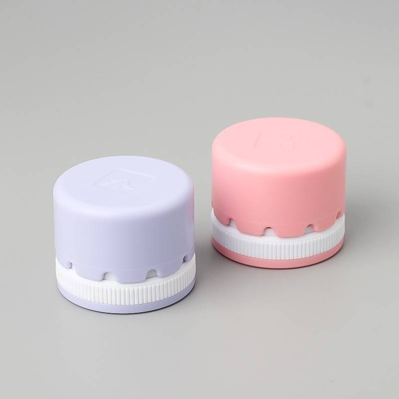 Rotierendes Fadenwachs in Makronenfarbe. Große Kapazität. Bienenwachs über Drahtbox mit Deckel_voghion.com