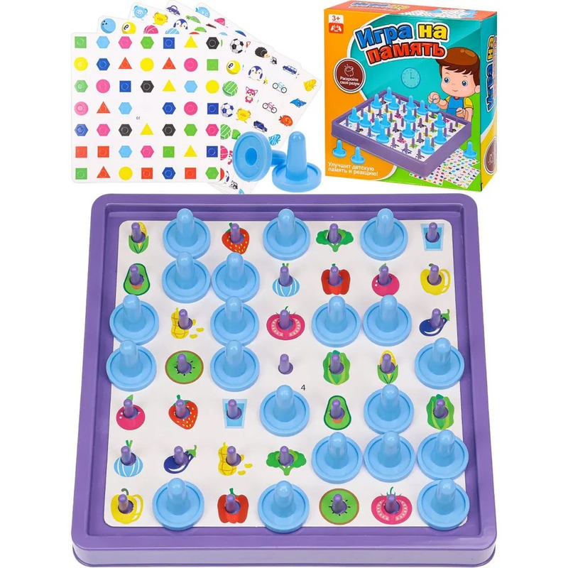 Montessori Memory Board Game Logical Thinking Cognitive Learning Memory Matching Classic Card Children Memory Activity Toy_voghion.com