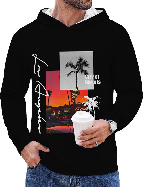 3D Digital Print Men's Sweatshirt, Long Sleeve Fall/Winter Hoodie, Men's Casual Fashion Top, Athletic Casual Wear_voghion.com