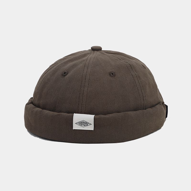 Vintage modemærke Alfabet melon pelshat Efterårsny gade yuppie udlejer hat Gadedanshue_voghion.com