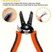 Multi-Functional Electrician Wire Stripper Crimper Tool - Perfect For Peeling & Network Cabling_voghion.com