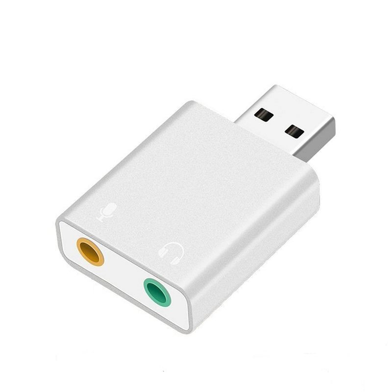 Adattatore audio USB 7.1 per scheda audio esterna in lega Xinweiqing con jack da 3,5 mm per notebook PC_voghion.com