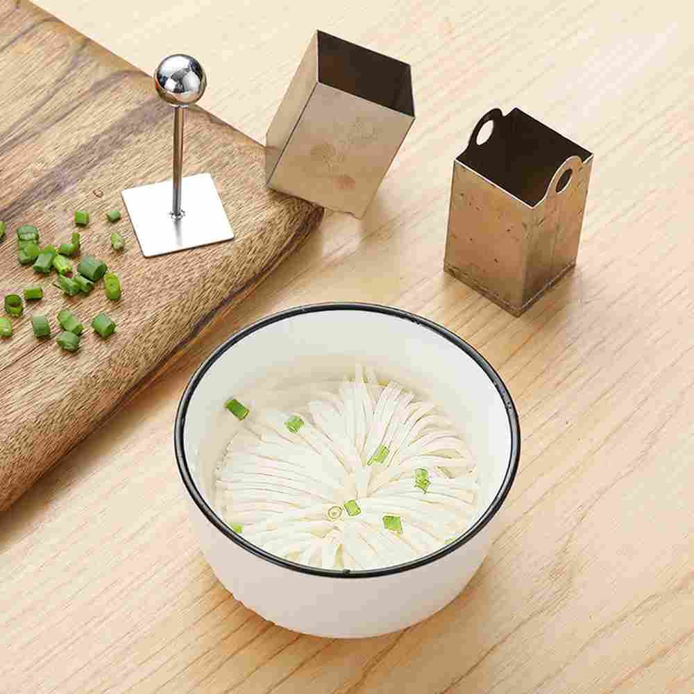 1 Set Kreative Edelstahl-Tofupresse, Schneidemaschine, Tofu-Form-Set, DIY-Tofuschneider, Küchenwerkzeug_voghion.com