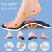 Breathable & Shock-Absorbing Orthotic Insoles For Men & Women – Arch Support, Lightweight & Durable, Universal Fit For All Shoes (Black Mesh)_voghion.com