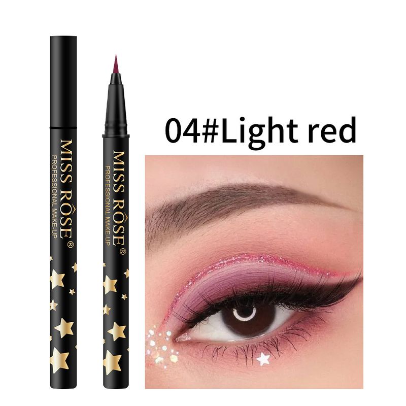 Colored Eyeliner Pen, Eyeliner Liquid, Purple Waterproof, Non-smudge, Long-lasting Eyeliner Liquid Pen_voghion.com