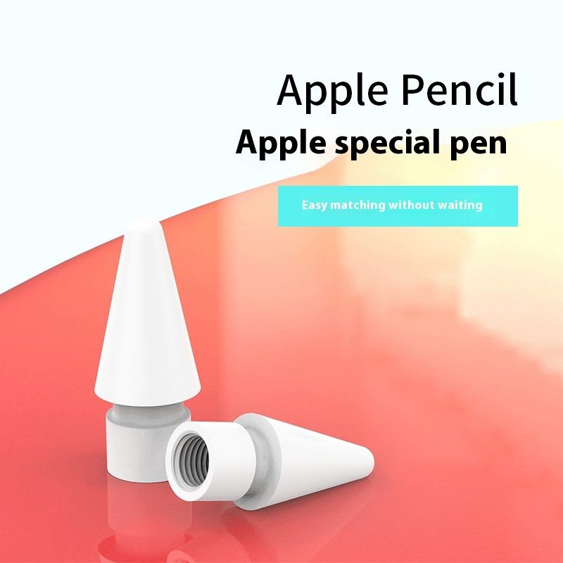 Suitable for   Pencil, first and second generation universal silent, anti slip, tilted, capacitive pen tip_voghion.com