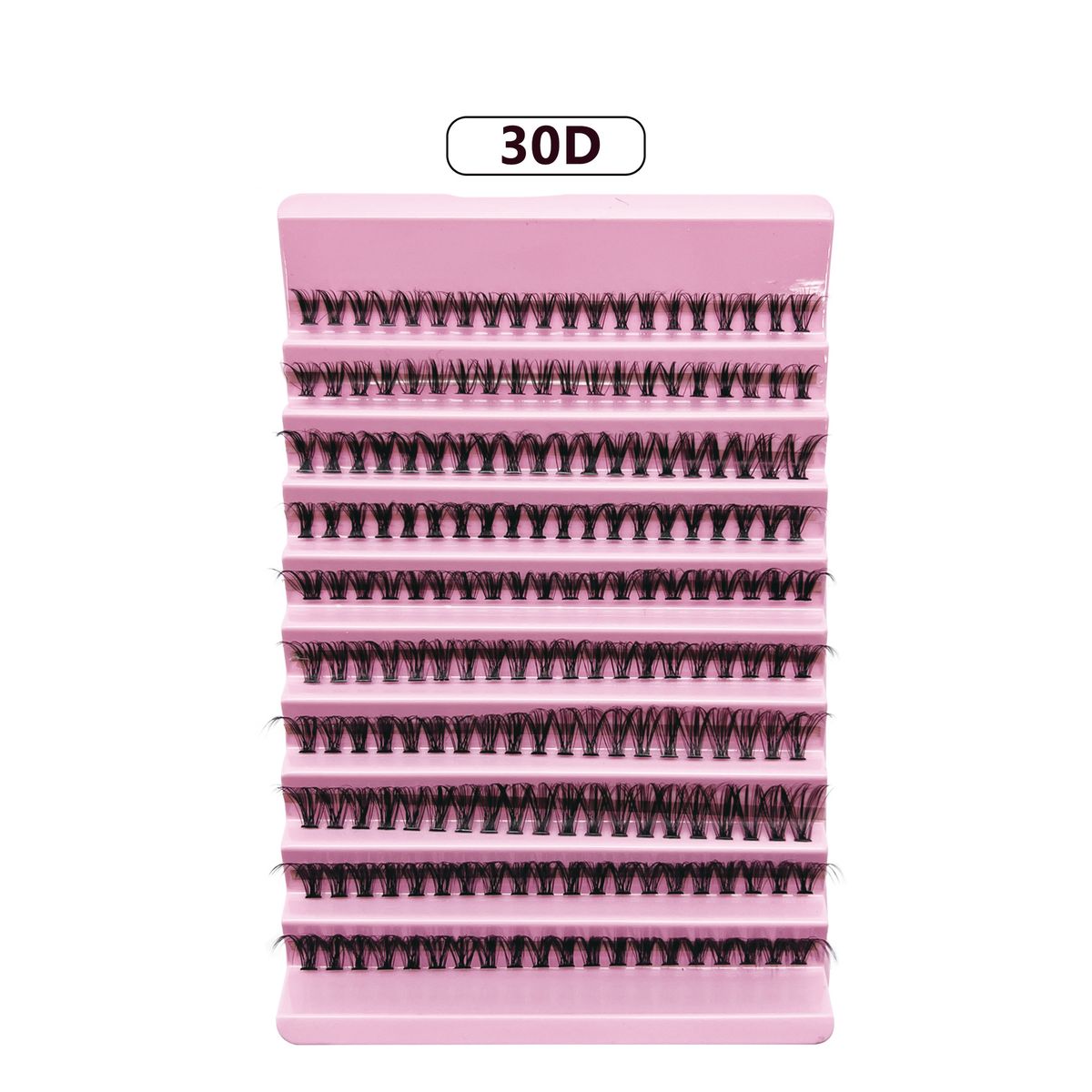 Beauty & Health Lash Extension30D40D Large Capacity Eyelash Book Black Stem False Eyelashes Flat Eyelashes_voghion.com