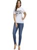 Extra Large Size Fashionable High Elastic Denim Pencil Pants For Women_voghion.com