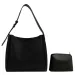 Women Leather Large Capacity Shoulder Purse Casual Satchel Hobo Bag and Clutch Set Fall Winter Ba241106_voghion.com