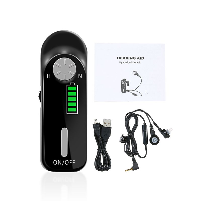 Neu USB Universal hören headset für ältere menschen sound verstärker hörgerät kreuz-grenze exklusive_voghion.com