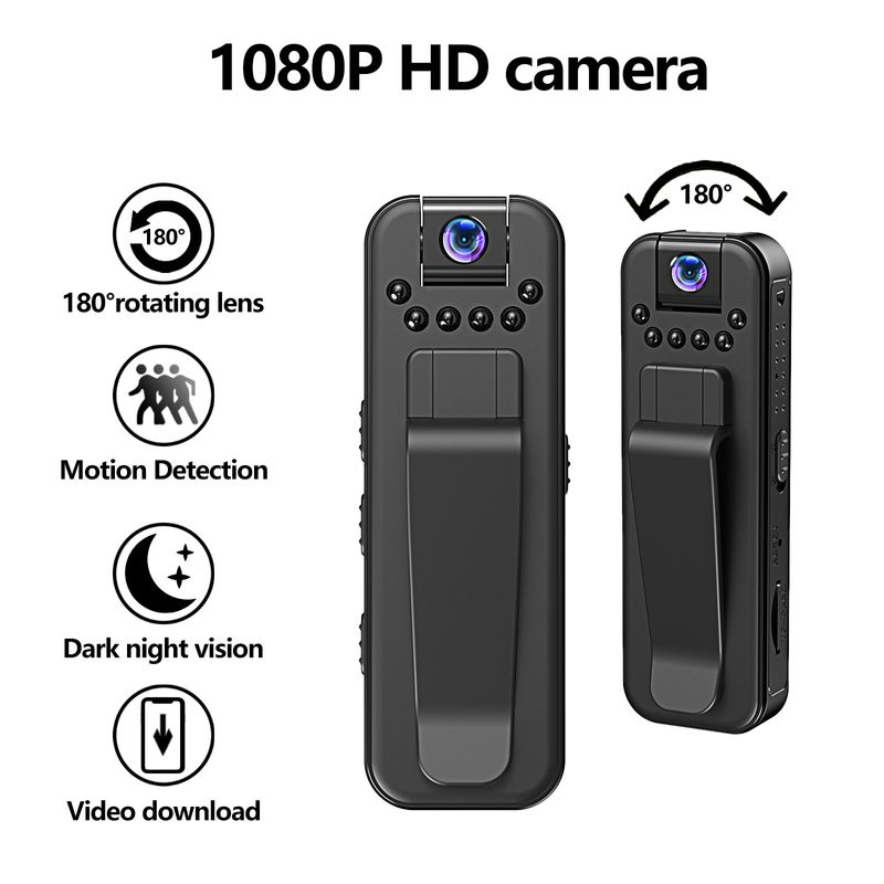 L7 WiFi Pocket Camera - Ultra-Compact Action Cam For Meetings, Sports & Vlogging | Wireless WiFi Transfer, 1080P HD Video | Portable Daily Recorder_voghion.com