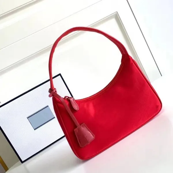 Borsa a tracolla in nylon con tracolla da donna e da uomo, di qualità speculare, con tracolla da ascella, stile cool e alla moda._voghion.com