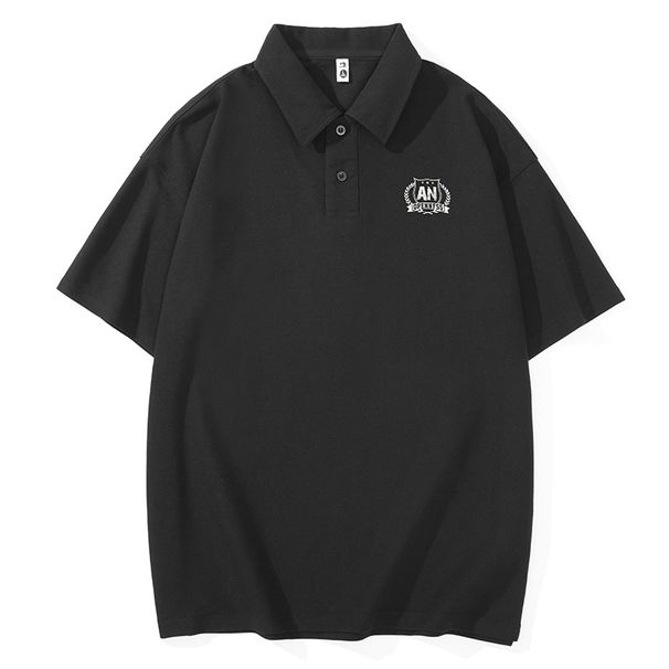 Men's Clothing Plus Size Summer New Short Sleeved Polo Shirt Trendy Loose Versatile Printed Top_voghion.com