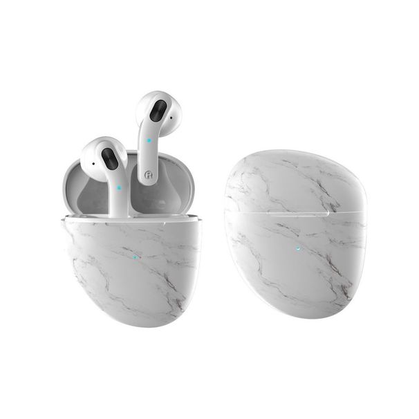 Marble Pebble Twin Bluetooth Headphones_voghion.com