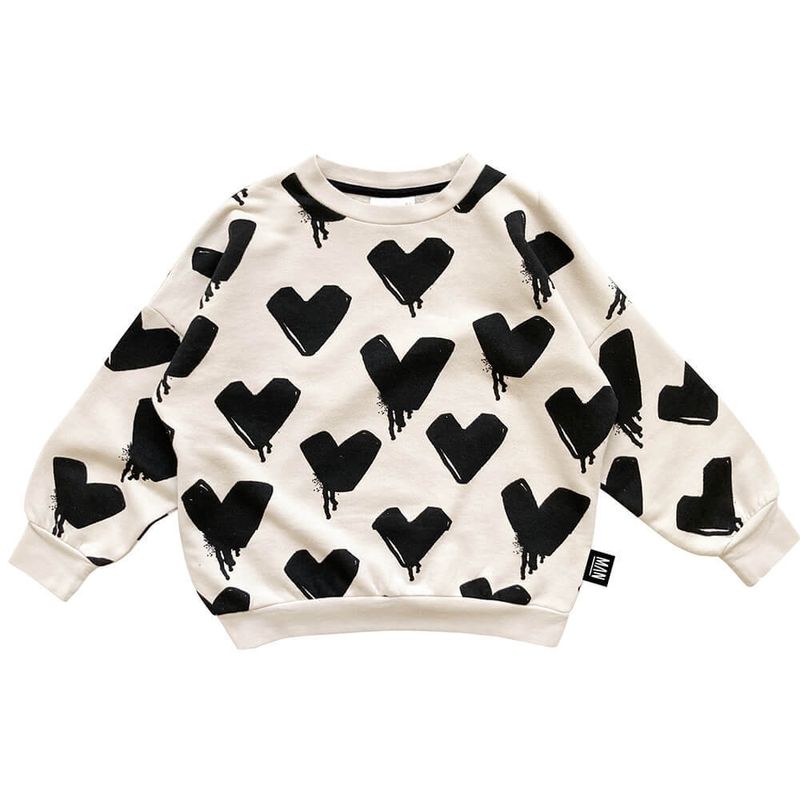 Trendy Kids' Graphic Hoodie – Unisex Pullover With Eye Print & Lettering (3-8Y, 100-150cm, Soft Cotton, Streetwear Style)_voghion.com