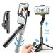 Handheld Gimbal Stabilizer Smartphone 1-Axis With Selfie Stick Tripod Stand, Wireless Bluetooth Remote For IPhone And Android_voghion.com