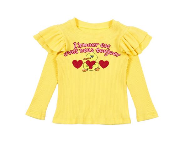 Spot Herbst Neue Produkte BEBEBE Koreanische Version der Kinder Casual Lose Mode Tier Englisch Langarm Rock Anzug_voghion.com