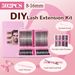 Beauty Essentials Irtoripsien Pidennykset Setti Yksittäinen Ripsiryhmä 592 Ripsiryhmää 30+40+50+60+80+100d Ripset_voghion.com