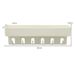 3Pcs Multifunctional Wall Shelf Organizer Wall Mounted Seasoning Storage Rack Perforation-free Installati Vanity Storage Rack_voghion.com