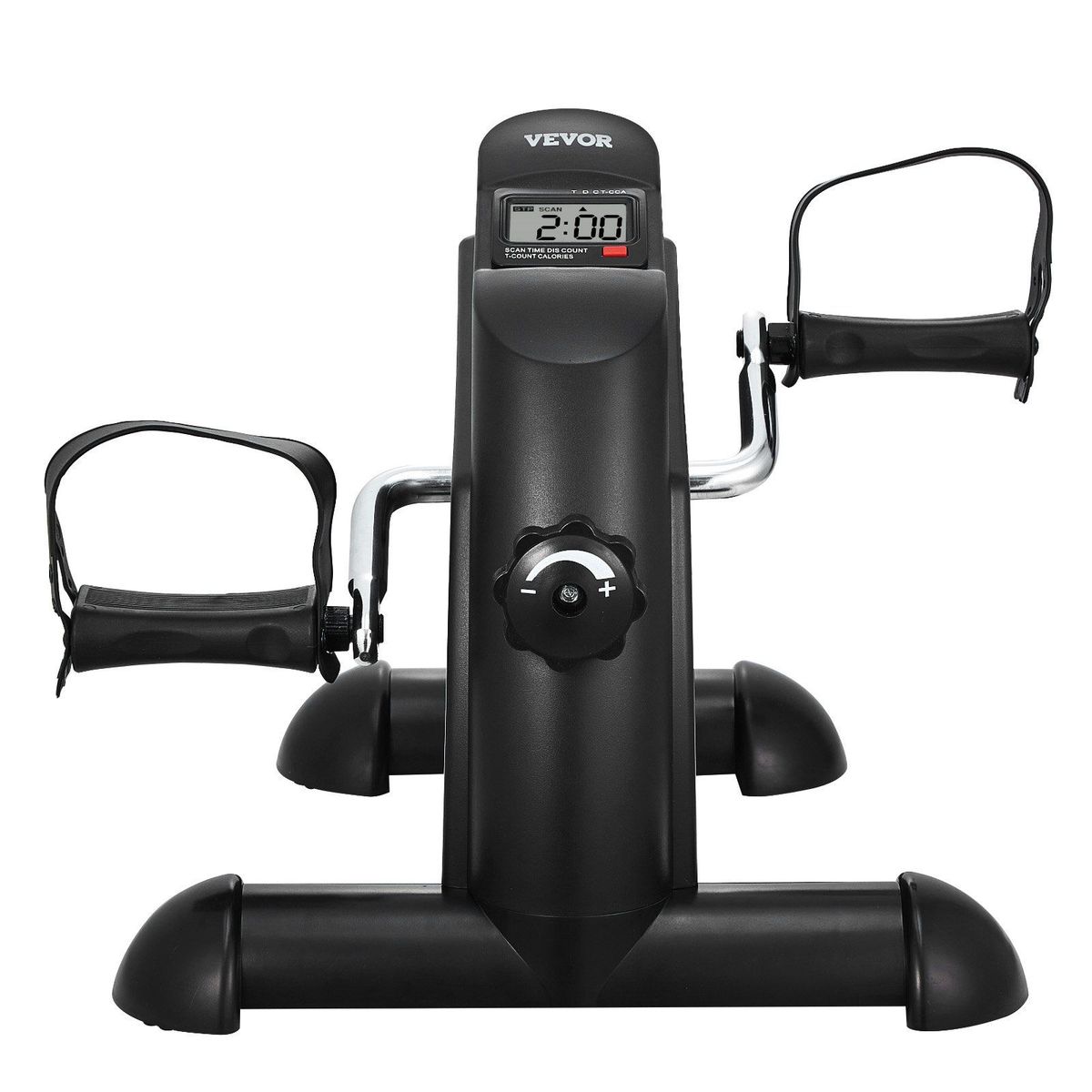 Under Desk Bike Pedal Exerciser Portable Mini Exercise Bike For Arm Leg Exercise_voghion.com