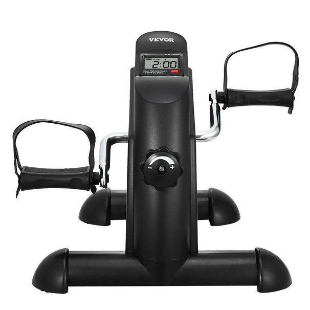 Under Desk Bike Pedal Exerciser Portable Mini Exercise Bike For Arm Leg Exercise_voghion.com