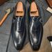 Voyage Source Manufacturer In Stock 2022 Leather Cowhide Business Formal Monk Strap Men's Shoes British Retro_voghion.com