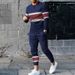 2024 New Wear Leisure Two piece Spring and Autumn Round Neck 3D Digital Printed Men's Set_voghion.com