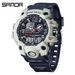 Unisex Digital Analog Sports Watch With Alarm, Dual Time & 50M Water Resistance - Glow-in-the-Dark Dial For Students & Outdoor Enthusiasts_voghion.com
