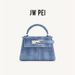 【】JWPEI Borsa a tracolla da donna versatile di alta qualità, in vera pelle trapezoidale, in stile designer_voghion.com