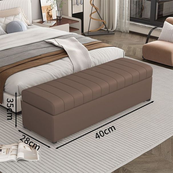 Shoe Changing For Home Entrance Storage Long Cloakroom Bedroom Light Luxury Bed End Sofa Stool_voghion.com