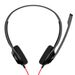HW02 Lightweight Bilateral Wired Headset With 3.5mm & Type-C Jack For PC/Office/Telecom (Adjustable Headband, Noise-Canceling Mic)_voghion.com