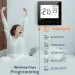„Tuya WiFi Zigbee“ išmanusis termostatas, elektrinio arba šildymo vandens / dujų katilo temperatūros nuotolinio valdymo pultas, skirtas „Google Home“._voghion.com
