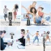 Selfieshow P01 Stabilisateur portatif universel à rotation automatique à 360° pour smartphone, vidéo en temps réel_voghion.com