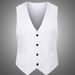 Man's New Running Volume Slim Solid Color Casual Vest _voghion.com