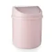 Mini Desktop Bin Small Trash Can Tube With Cover Bedroom Trash Can Garbage Can Clean Workspace Storage Box Home Desk_voghion.com