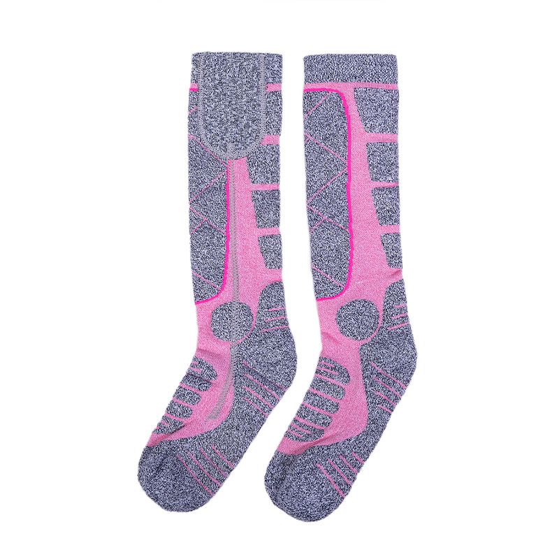 Heizsocken für den Winter, warm, mit USB-Ladefunktion, langes Rohr, kältebeständige Socken für Herren und Damen, Winterheizung, warme Fußheizsocken_voghion.com